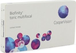 Měsíční kontaktní čočky Biofinity Toric Multifocal (6 čoček) Biofinity