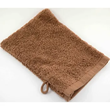 Froté žínka - béžová - rozměr 15 cm x 22 cm