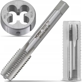 Závitořezný nástroj Závitník ruční M11x1.5 DIN-352/1P + Závitové očko M11