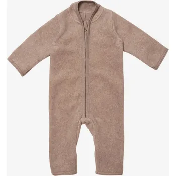 Kojenecký overall HUTTEliHUT dětský bavlněný fleecový overal 3708 Velikost: 80/86 Vlněný fleece