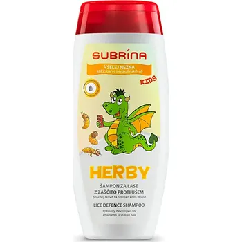 Dětský šampon Subrina Professional Herby dětský šampon na ochranu proti vším 250 ml