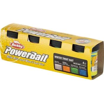 Umělá nástraha BERKLEY PowerBait® Trout Bait Season Pack 4 x 50g Winter