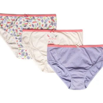 Kalhotky Dámské kalhotky BIKINI L-127BIB-14 3-pack SMĚS BAREV L