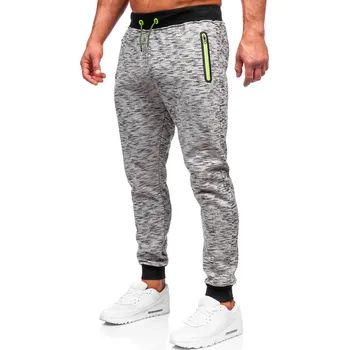 Šedé pánské tepláky Bolf 55037 - 2XL