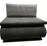 KAMIL - pohovka (KUBUŠ) látka Alfa 20/polštář Alfa 17 KHAKI/SV.ŠEDÁ (MR) - kolekce "MR" (K250)