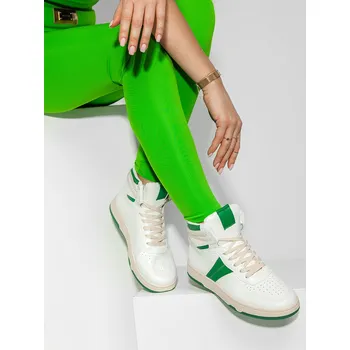 Dámské tenisky Zelené dámské kotníkové tenisky sneakersy Bolf YD650 - 36