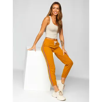 Dámská móda Kamelové dámské tepláky Bolf YW01020 - M