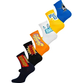 Dámské ponožky Barevné dámské ponožky Bolf J34101-6P 6 PACK - 39-41