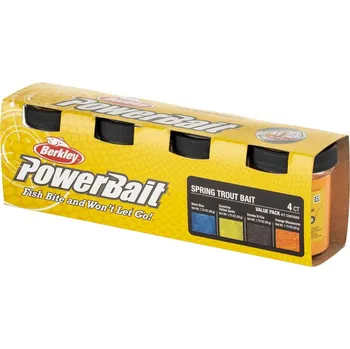Umělá nástraha BERKLEY PowerBait® Trout Bait Season Pack 4 x 50g Spring