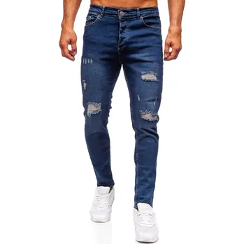 Tmavě modré pánské džíny slim fit Bolf 6569 - 30/S