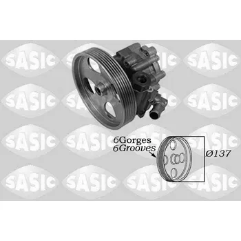 Posilovač řízení Hydraulické čerpadlo, řízení SASIC 7070057