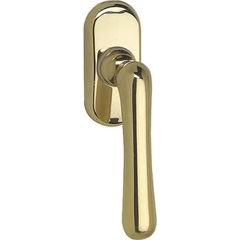 Okenní klika GRUNDMANN okenní klika ELEGANT 504 HA, 7 x 35 mm, mosaz leštěná