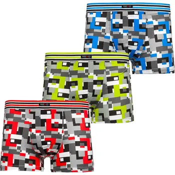 Boxerky Barevné pánské boxerky Bolf 1BE750-3P 3 PACK - 3XL