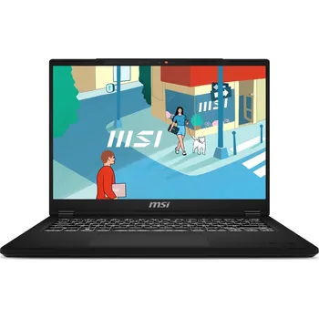 Notebook MSI Modern/14 H D13MG-068CZ/i7-13620H/14"/WUXGA/16GB/1TB SSD/UHD/W11H/Black/2R