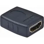 Kab. redukce HDMI-HDMI F/F,zlacené kontakty, černá