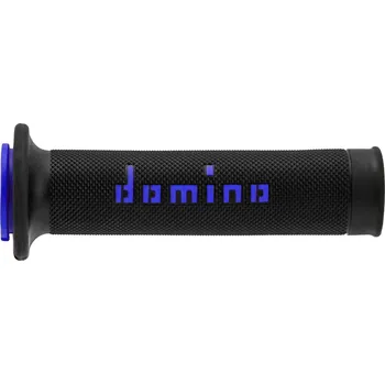 Motodíl Rukojeti, gripy A010 (road) délka 120 + 125 mm, DOMINO (černo-modré)