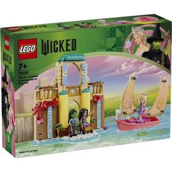 Stavebnice LEGO LEGO Wicked 75681 Glinda, Elphaba a Nessarose na Shiz univerzitě