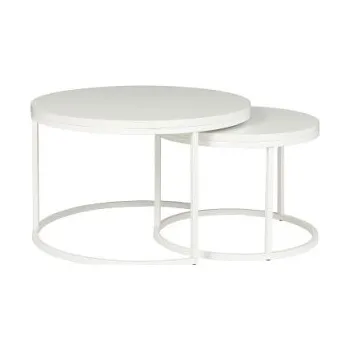 Konferenční stolek Maridex Sestava konferečních stolků LOFT kulaté