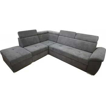 Sedací souprava FONDUE II - Pravá - sedací souprava Alfa 20 šedohnědá kolekce "FE" (FE) (K250-E)