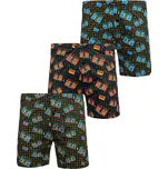 Barevné pánské bavlněné boxerky Bolf 1BB162-3P 3 PACK - 2XL