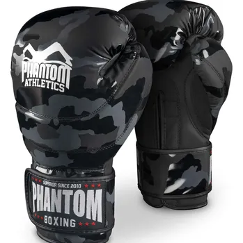 Boxerské rukavice Boxerské rukavice Phantom Athletics CAMO Black Velikost: 10oz