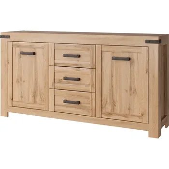 Komoda Komoda 2D3S, dub wotan, MORATIZ