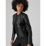 Vero moda dámská koženková bunda Favodona černá Velikost: M