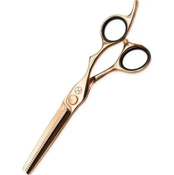 Kadeřnické nůžky Kanpeki Midas Rose efilační nůžky 6 palců
