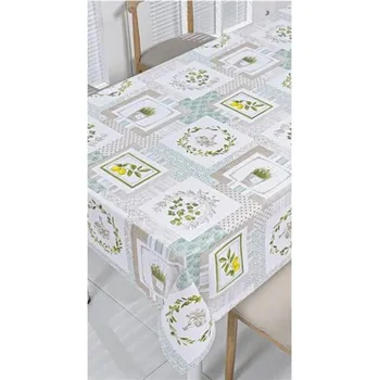 Stolování Ubrus PVC návin 20 m x 140 cm bylinky s citrony