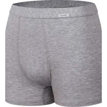 Pánské spodní prádlo Pánské boxerky Authentic 092 3-5XL melanžově šedá 3XL