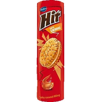 Bahlsen Hit sandwich sušenky se slaným karamelem 220g DMT 01/2026