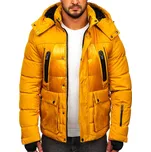 Kamelová pánská prošívaná zimní bunda Bolf 99527 - S