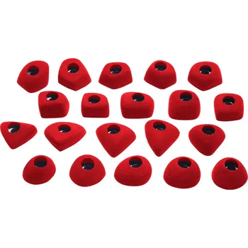 smyčka Sada lezeckách stupů Ocún Footholds Set 1 Bolt-on red