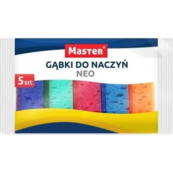Odkapávač na nádobí Master Neo - 10x8x3 cm - 5 ks houbičky na nádobí