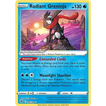 Karetní hra Radiant Greninja 046/189 - Astral Radiance