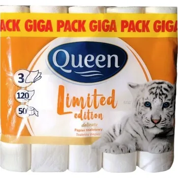 Toaletní papír Toaletní papír QUEEN 50 ks