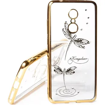 Pouzdro na mobilní telefon Pouzdro Diamonds TPU Xiaomi Redmi 5 Motýl