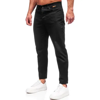 Pánské kalhoty Černé pánské textilní kalhoty Bolf GT - 29/S