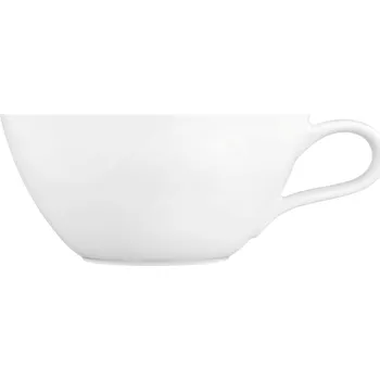 Talíř Čajový šálek 0,28 ltr. NORI WHITE UNI, bílá, Seltmann Weiden