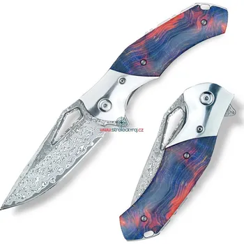 Kuchyňský nůž lovecký zavírací nůž Dellinger Mokuzai VG-10