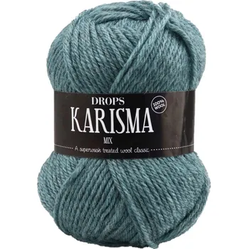 Příze Drops Karisma Mix 50 modrozelená