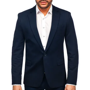 Tmavě modré pánské elegantní sako Bolf 1652A - XL/54