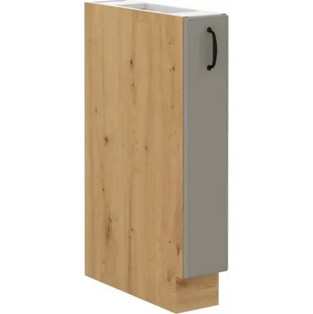 Stolarz-Lempert Kuchyňská skříňka Stilo ClayGRAR - dolní 15 D Cargo, Clay Grey + Artisan