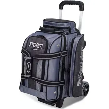 Taška na bowlingovou kouli STORM 2 BALL ROL THUNDER BLK ŠEDA