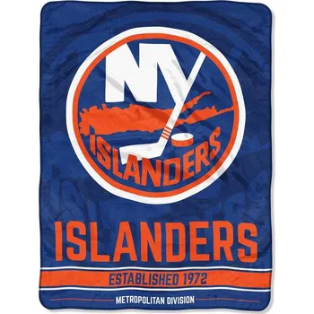 deka Northwest Deka New York Islanders NHL Plush Micro Throw Logo