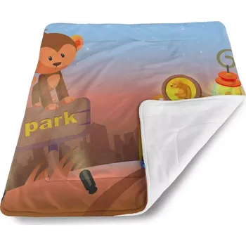 deka Sablio Dětská deka pro miminko Dětský motiv 4 - 80x100 cm