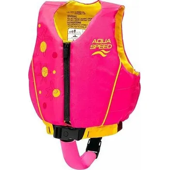 Plovací vesta Aqua-Speed Swim Star plavecká vesta růžová 19-30 kg + DÁREK