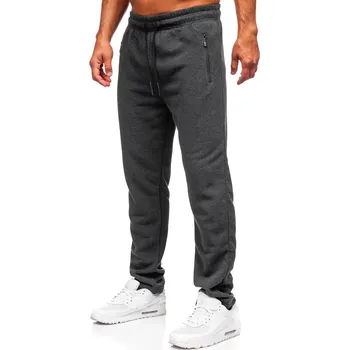 Pánské kalhoty Antracitové pánské silné tepláky Bolf JX6279 - M