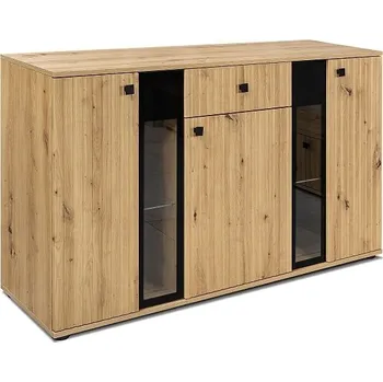 Komoda SORENTA NEW LAMELY - komoda lamino Dub artisan/ dub artisan (SALSA AR/AR20=2balíky) "LP" (K150-Z)