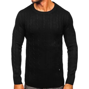 Pánský svetr Černý pánský svetr Bolf MM6021 - XL